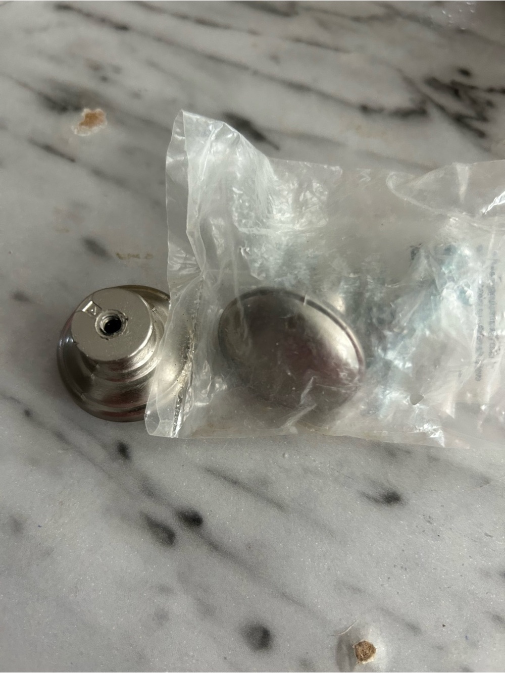 New Liberty Hardware Sophia 1-1/4" Satin Nickel Round Cabinet Knobs - Set of 2